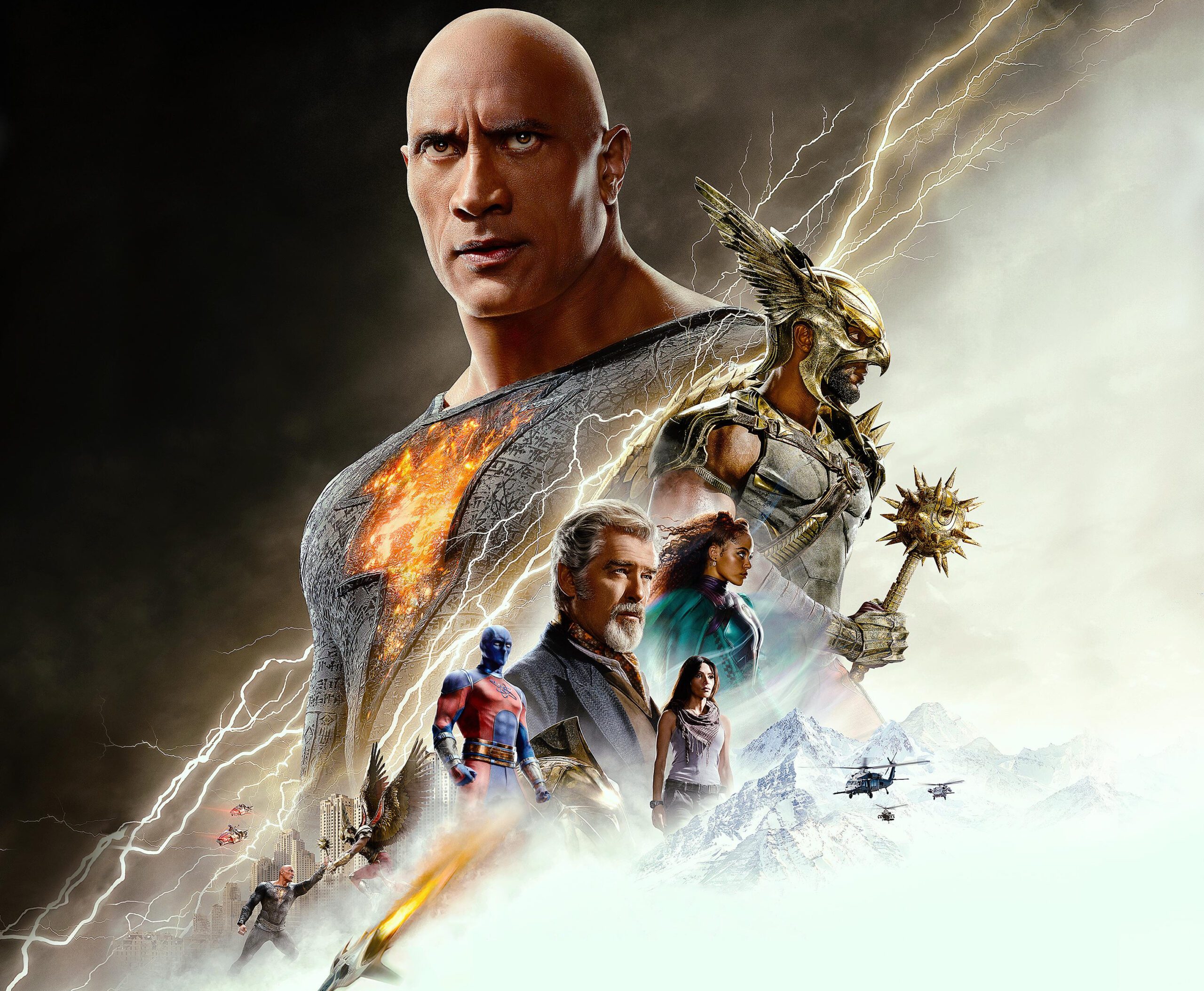 Box office numeri di Black Adam al botteghino, quanto ha guadagnato il film con The Rock