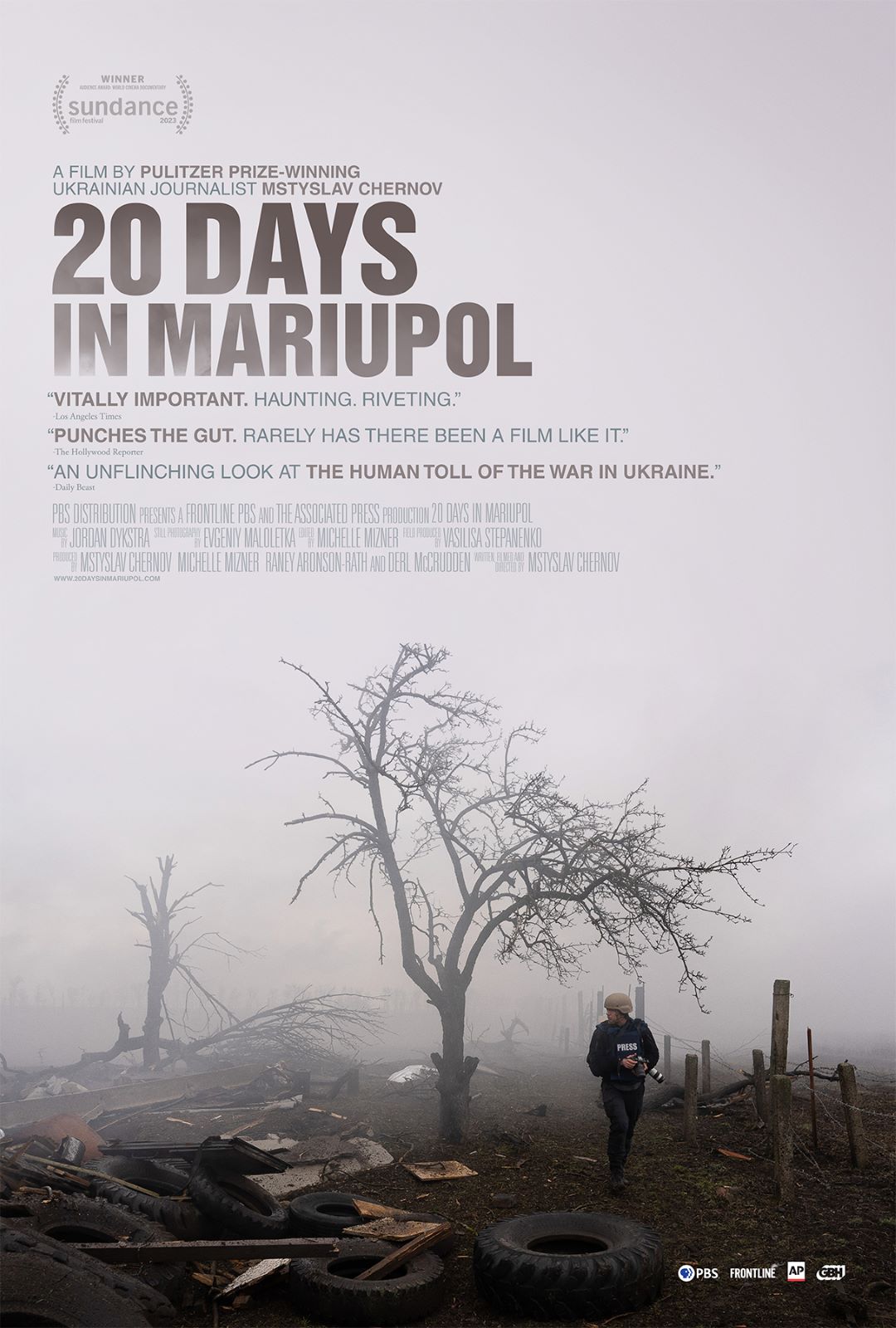 La recensione e la locandina del documentario 20 days in Mariupol