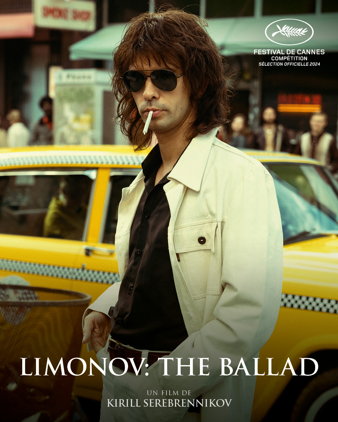 La locandina del nuovo film di Kirill Serebrennikov presentato a Cannes77, Limonov - The Ballad