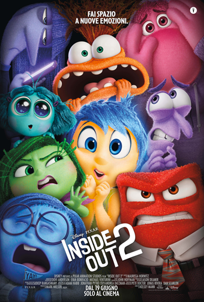 Locandina (recensione) Inside Out 2 (2024) Disney Pixar