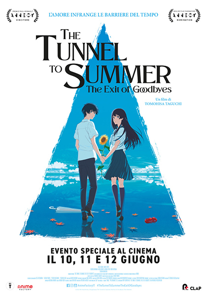 Locandina e recensione the tunnel to summer the exit of goodbyes