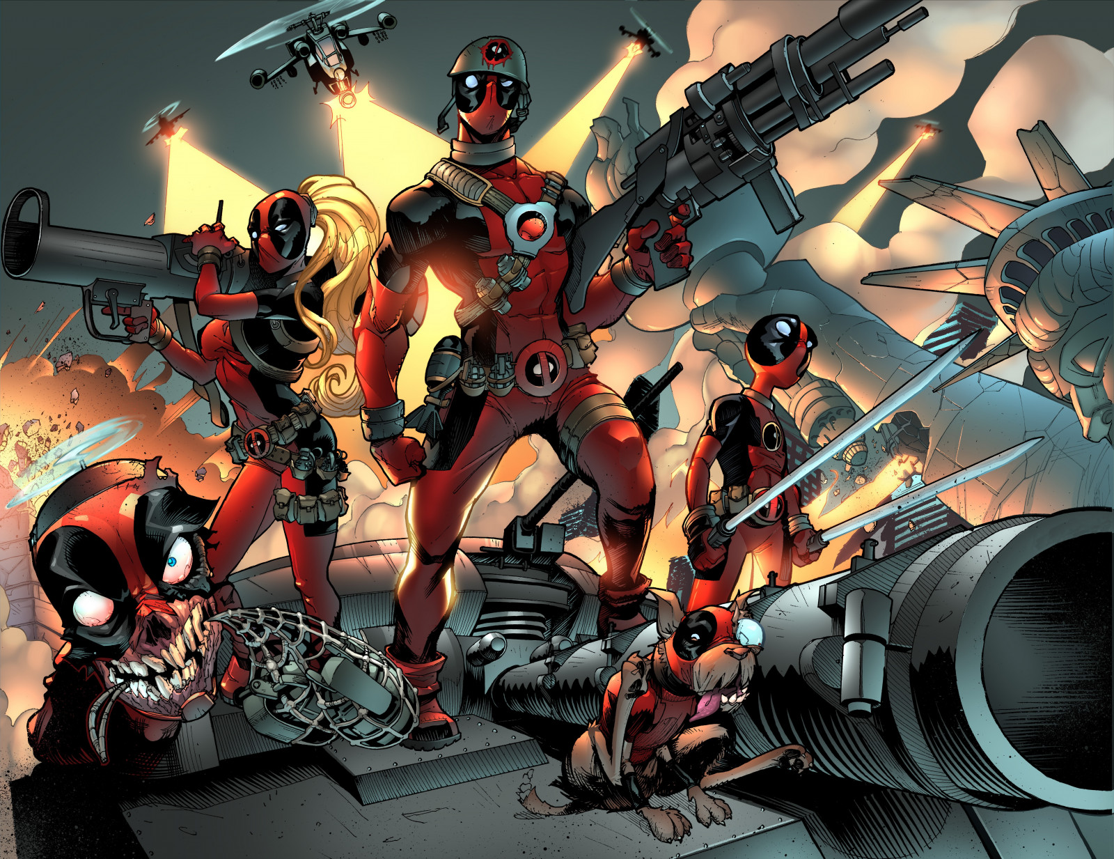 Che cos'è la Deadpool Corps: storia, poteri e membri del team