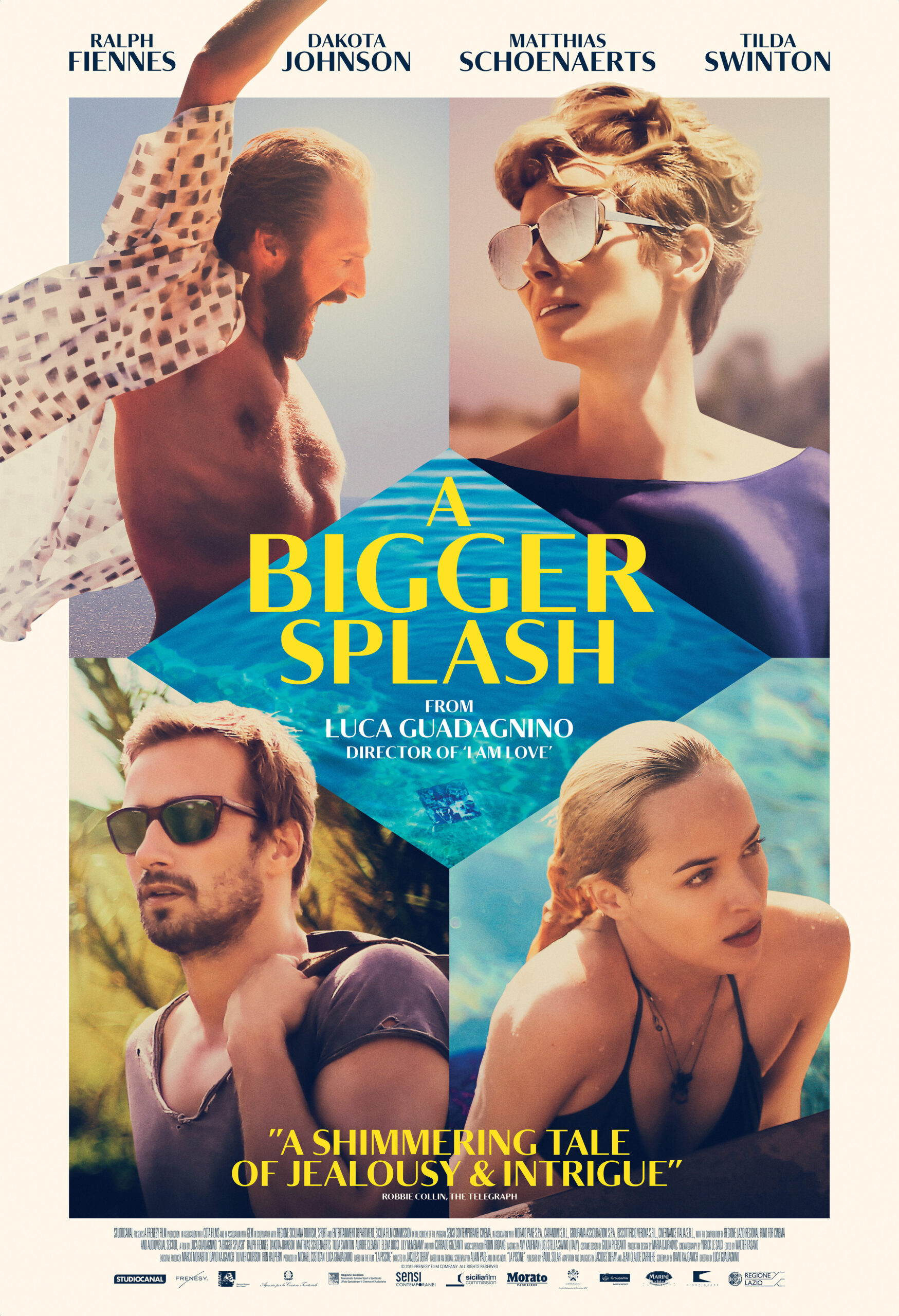 La recensione di A Bigger Splash (2015)