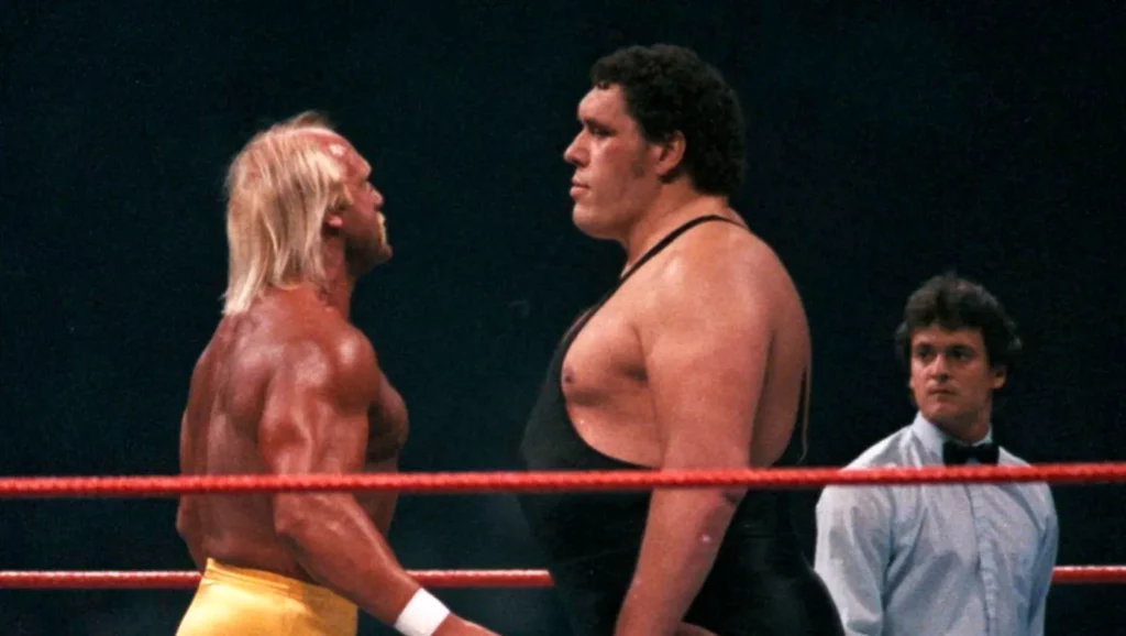 Hulk Hogan e André The Giant, due dei più grandi wrestler di sempre, presenti all'interno del documentario Netflix Mr. McMahon.