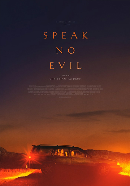 Locandina del film horror Speak no evil