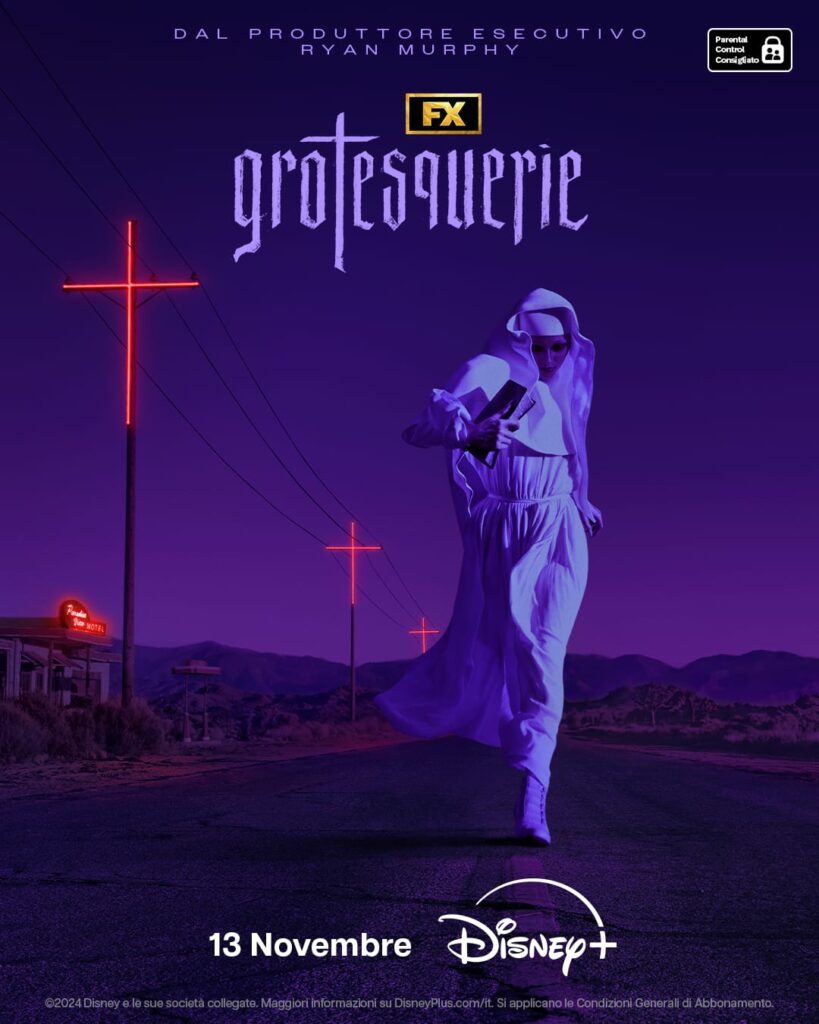 Poster ufficiale serie Grotesquerie