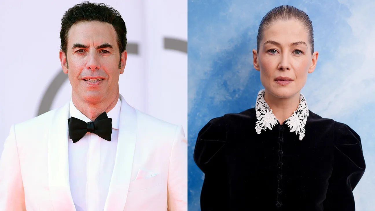 Sasha Baron Cohen e Rosamund Pike protagonisti di Ladies First, nuovo film Netflix