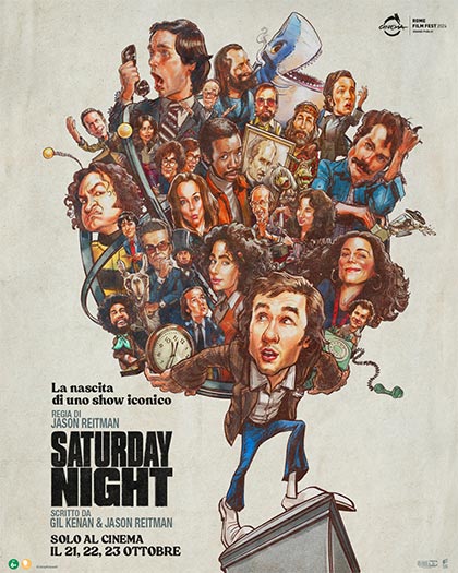 Locandina film di Jason Reitman Saturday Night