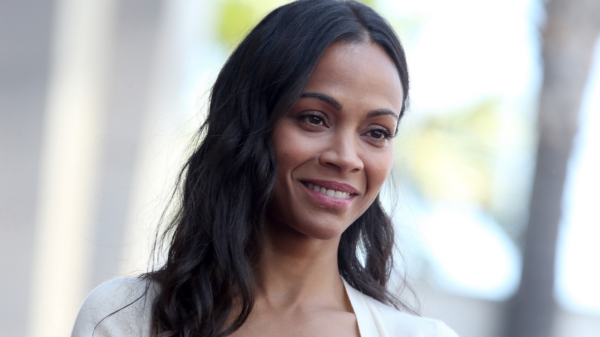 L'attrice Zoe Saldana ospite al Museo Nazionale del Cinema di Torino