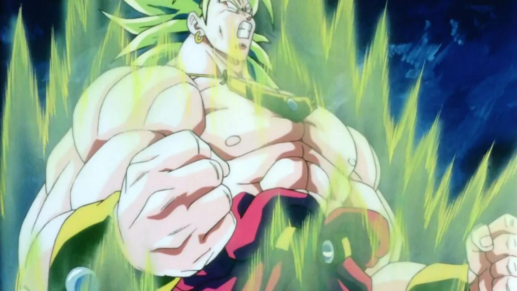 La forma di Super Saiyan leggendario in Dragon Ball