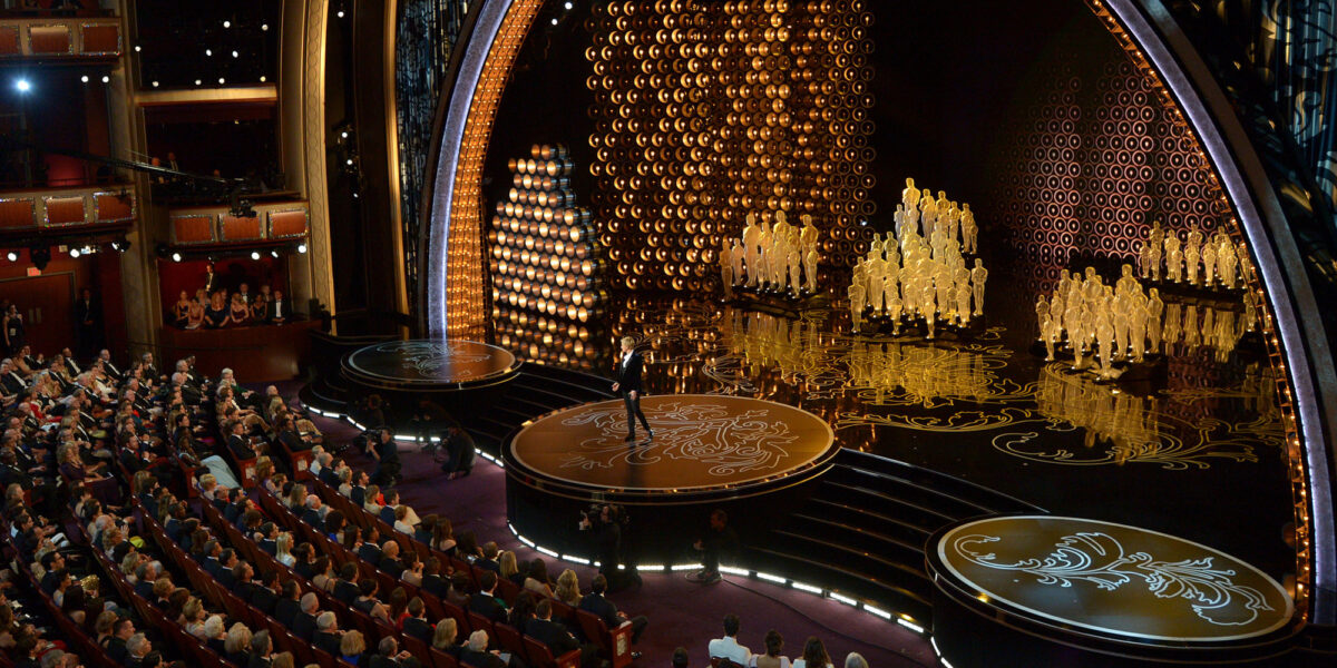 Il Dolby Theatre di Los Angeles, dove il prossimo 2 marzo si terrà la cerimonia di premiazione degli Oscar 2025