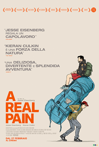 La recensione di A Real Pain, diretto da Jesse Eisenberg candidato a due premi Oscar