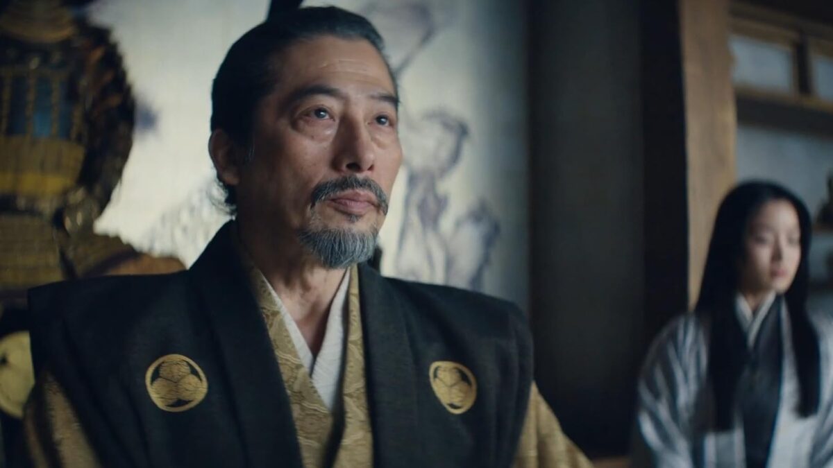 Hiroyuki Sanada in una scena di Shōgun (2024)