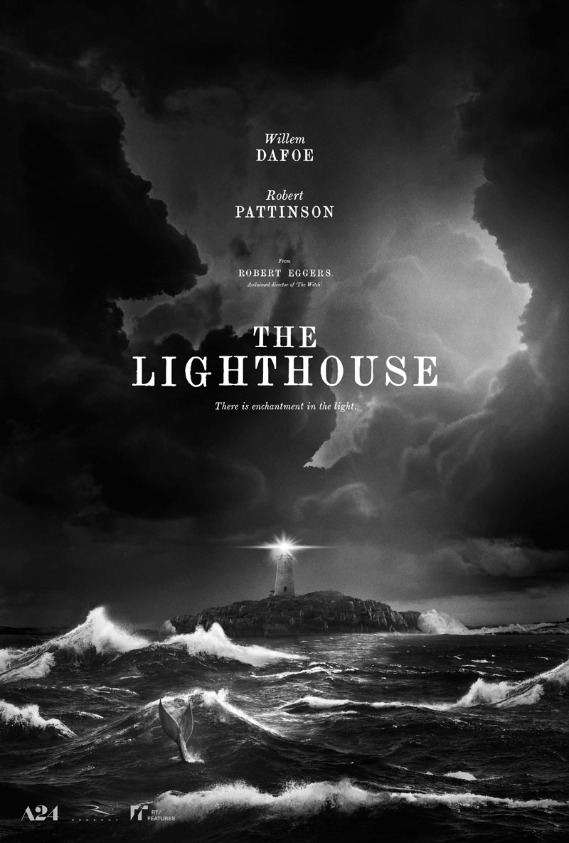 La locandina del film di Robert Eggers The Lighthouse