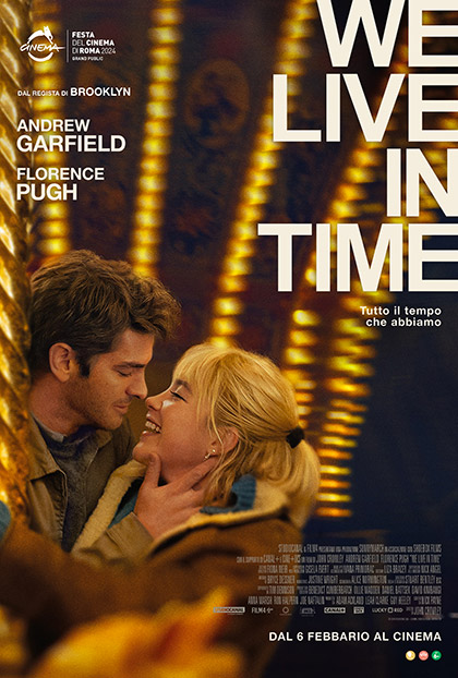 We Live in Time 2024 locandina film Andrew Garfield Florence Pugh