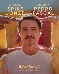 La locandina ufficiale di Someday, cortometraggio diretto da Spike Jonze con protagonista Pedro Pascal