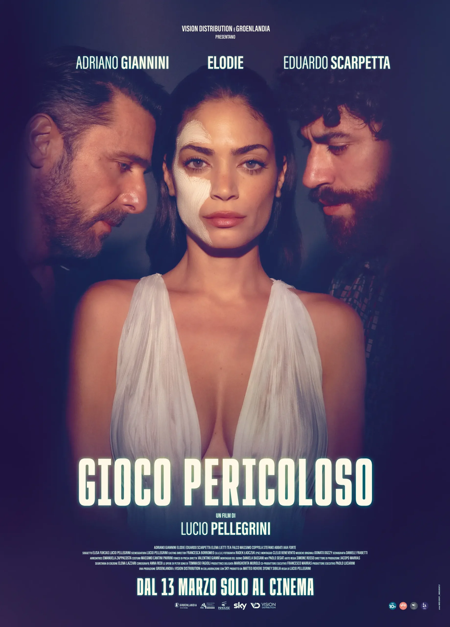 Locandina del film Gioco pericoloso con Elodie